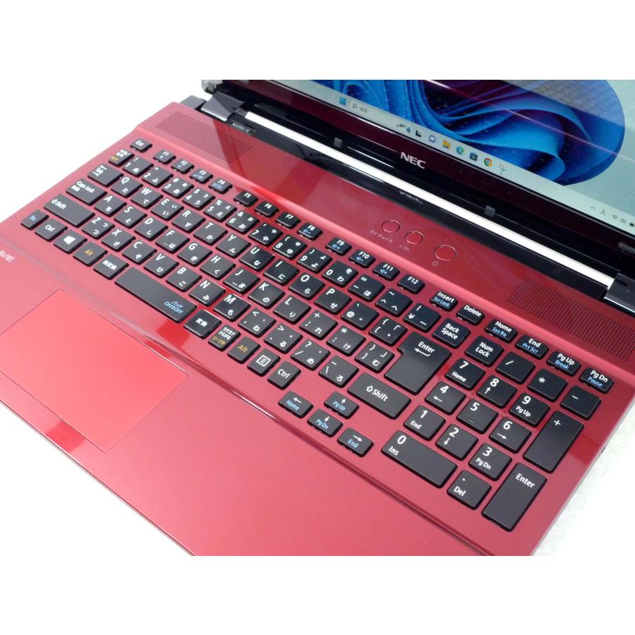 ノートパソコン Windows11 中古 NEC Lavie NS350/G 第7世代 i3-7100U 4GBメモリ 500GB HDD SSDアップ可 15.6型 フルHD Webカメラ テンキー付き ノートPC｜itsjapan-store｜05