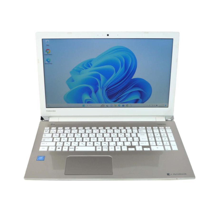 ノートパソコン Windows11 中古 東芝 Toshiba Dynabook P1-X4JP-EG Celeron-3865U 4GBメモリ 新品256GB M.2 15.6型 Webカメラ テンキー付き ノートPC｜itsjapan-store｜02