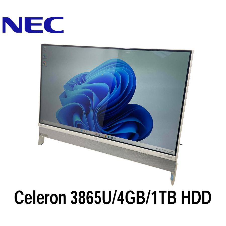 NEC DA370/H Celeron-3865U/HDD1TB/メモリ4GB LaVie 2017製 一体型パソコン NEC LAVIE Desk All-in-one DA350/H