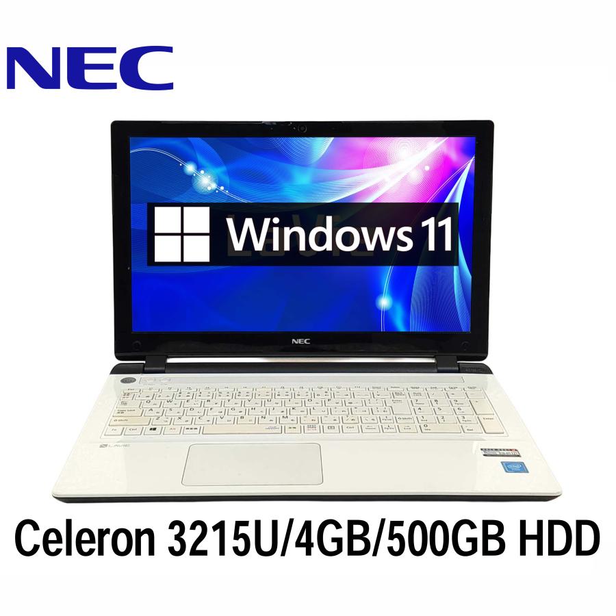 LaVie Note Standard NEC LAVIE NS150/C 15.6型 Celeron 3215U/4GB
