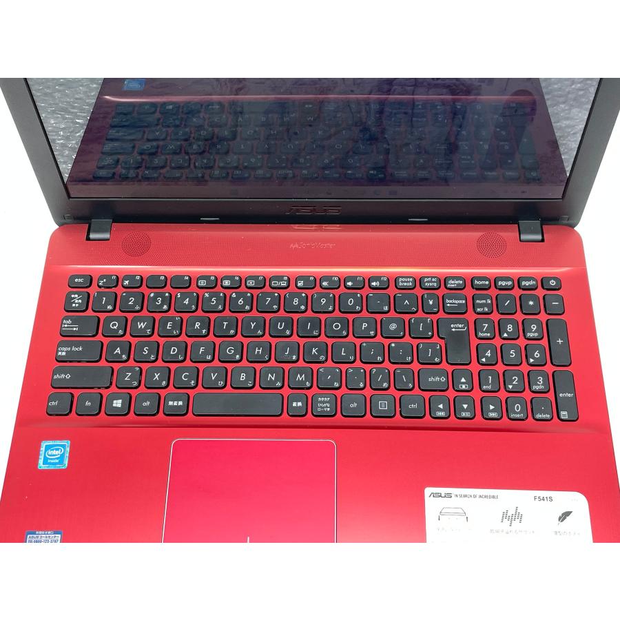 ASUS（エイスース） ASUS F541S 15.6型 Celeron N3060/4GB/500GB HDD