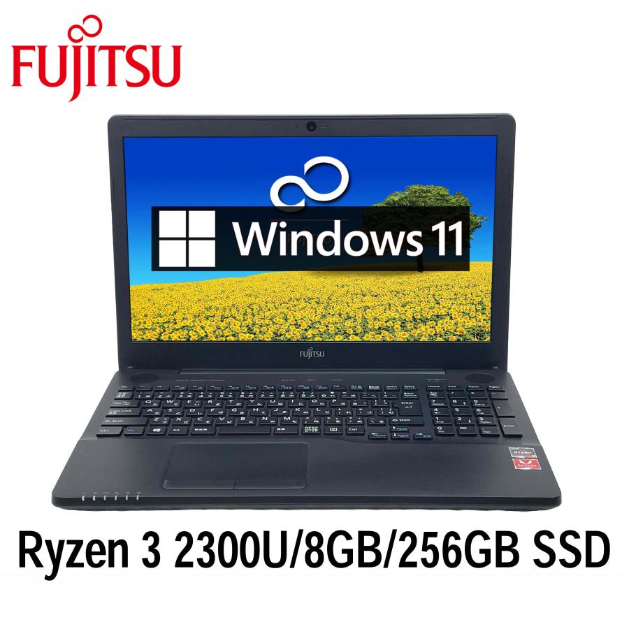ノートPC LIFEBOOK AH43/D3 (Ryzen3/8G/128G/Office)