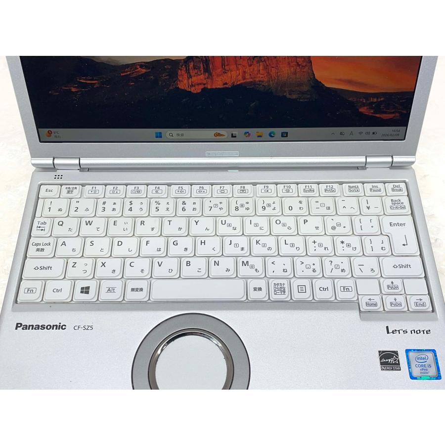 Let's note SV Panasonic CF-SZ5 12.1型 i5-6300U/8GB/256GB SSD