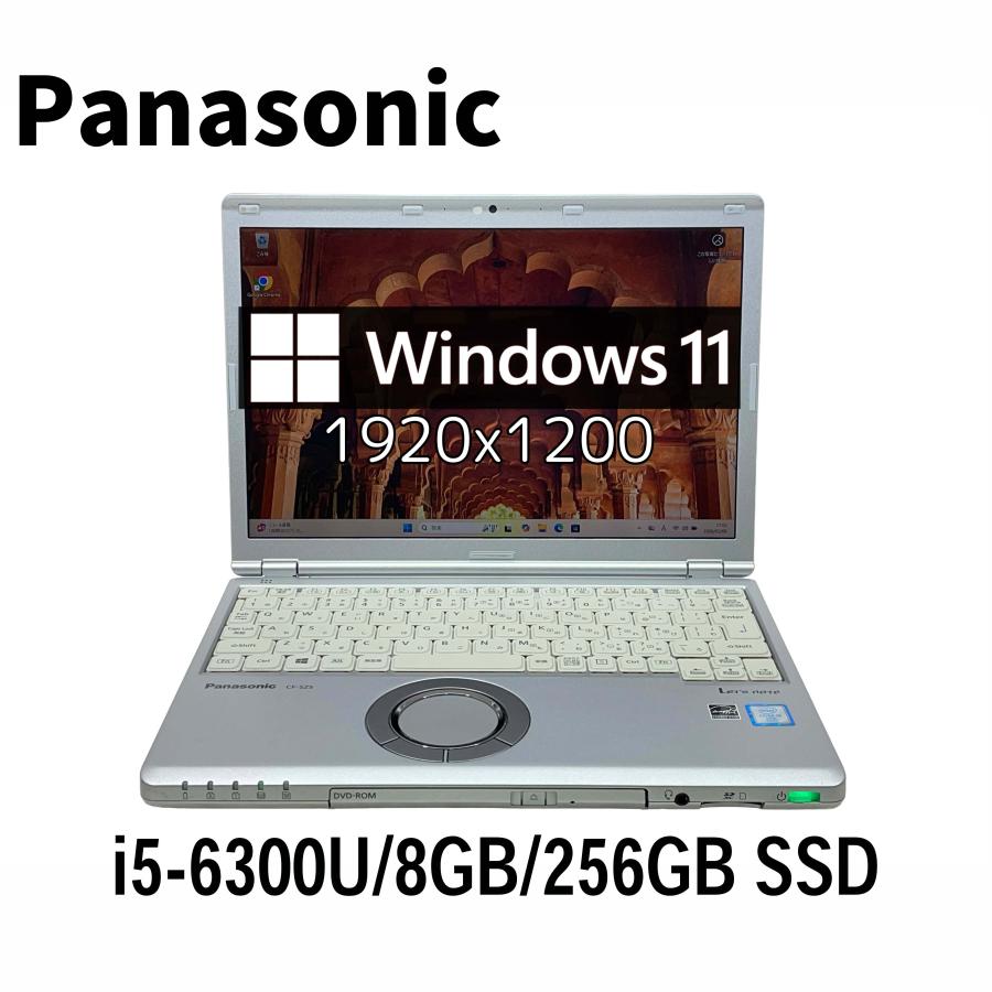Let's note SV Panasonic CF-SZ5 12.1型 i5-6300U/8GB/256GB SSD