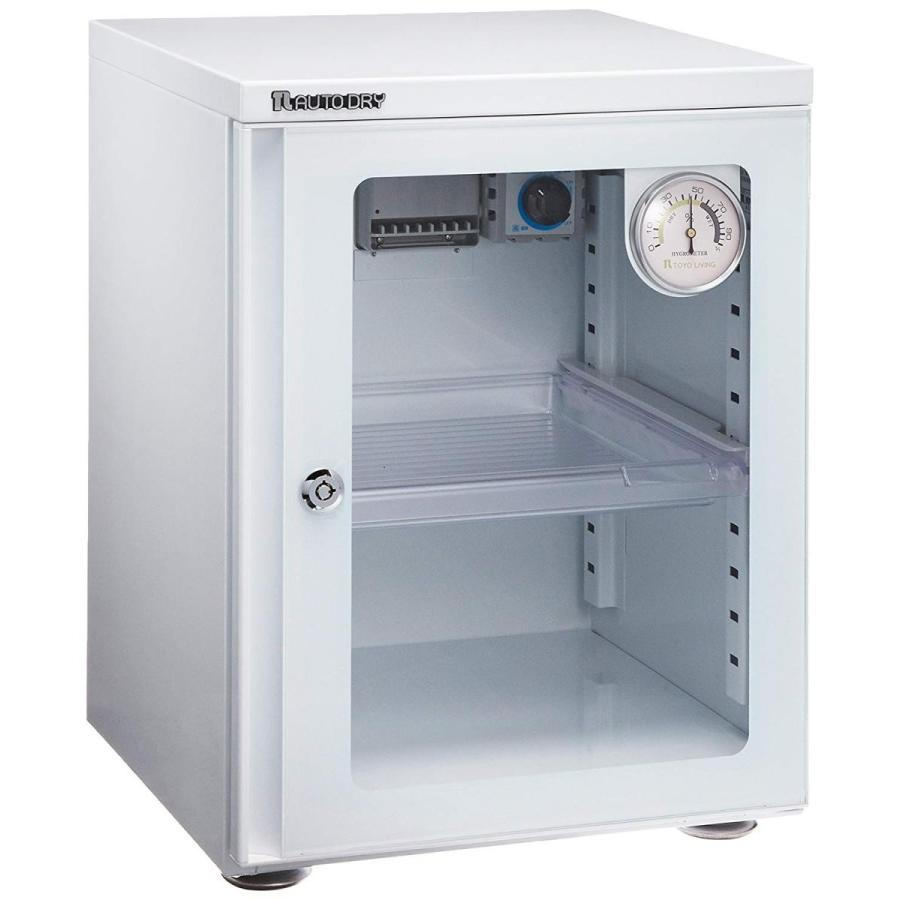 東洋リビング オートドライ 防湿庫 41L ホワイト ED-41WA 東洋リビング オートドライ 防湿庫 41L ホワイト ED 41WA