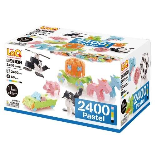 【訳あり・新品】 ラキュー (LaQ) ベーシック(Basic) 2400パステル 【YWU7746971929】(27436円)