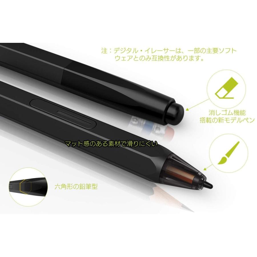 Xp Pen ペンタブレット 消しゴム機能搭載 P06スタイラスペン 10インチペンタブ Deco 02 いつでも家電専門店 通販 Yahoo ショッピング