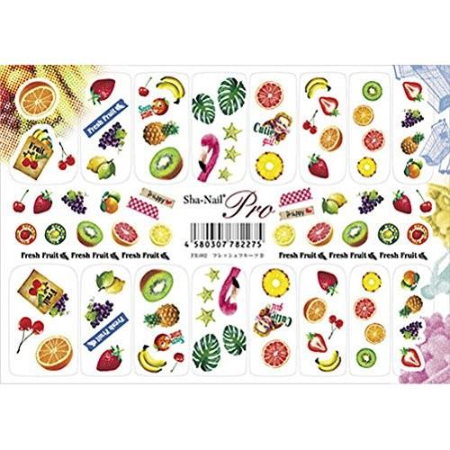 Sha Nail Pro ネイルシール フレッシュフルーツb アート材 Impactpub Com Au