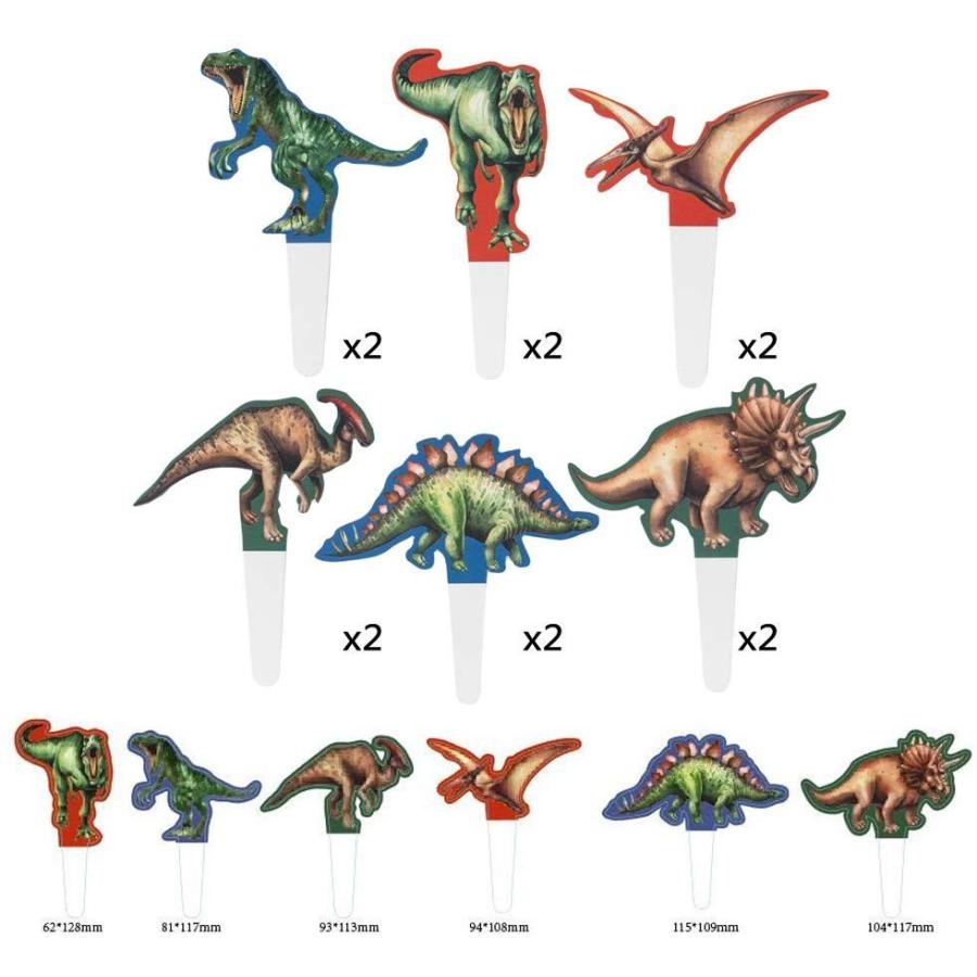 誕生日ケーキトッパー セット 可愛い恐竜 ハーフバースデー 製菓 弁当 飾り付け 紙製 Sunbeauty ケーキトッパーセット いつでも家電専門店 通販 Yahoo ショッピング