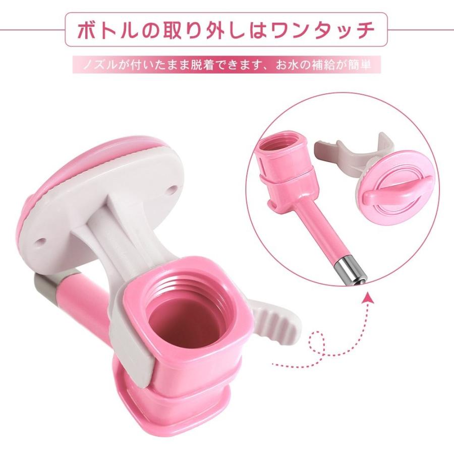 自動給水器 ペット用 ウォーターノズル 犬猫用 自動給水機 水飲み用 ウォーターディスペンサー ウォーターボトルヘッド 水漏れ防止 使用簡単