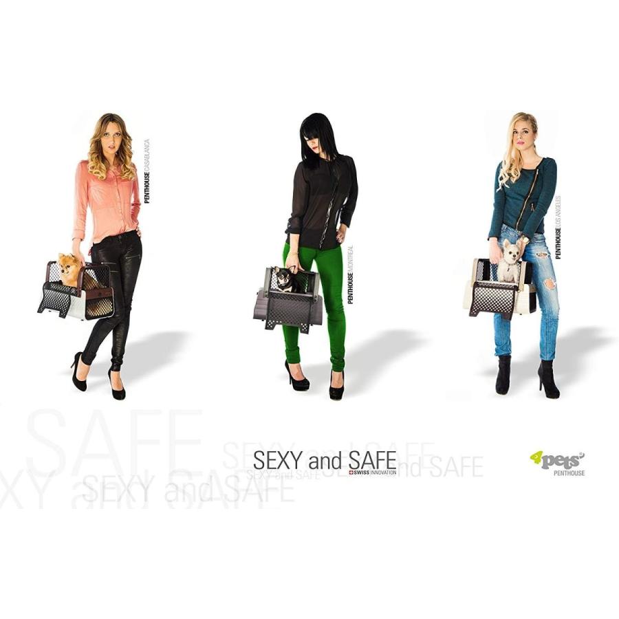 ローボード 4Pets ペントハウス ロサンゼルス ペット キャリー 犬猫用 小型犬・猫用 【1355937303】(48021円)