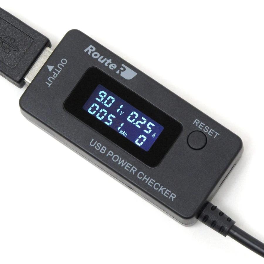 ルートアール Qc2 0対応 Usb 簡易電圧 電流チェッカー 積算機能 Va同時表示対応 ブラック Rt Usbvac4qc 最大92 Offクーポン