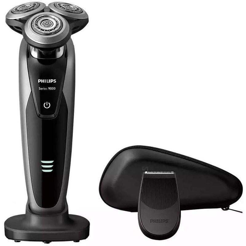 フィリップス 9000シリーズ メンズ 電気シェーバー 72枚刃 回転式 お風呂剃り & 丸洗い可 トリマー付 S9161/12 フィリップス 9000シリーズ メンズ 電気シェーバー 72枚刃 回転式 お風呂剃り 丸洗い可 トリマー付 S9161/12