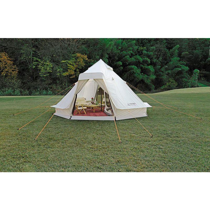 お買い得！ キャプテンスタッグ(CAPTAIN STAG) テント ワンポールテント DXオクタゴン 400UV サイズ400×400×H250cm U 【ZYX7213520101】(25547円)