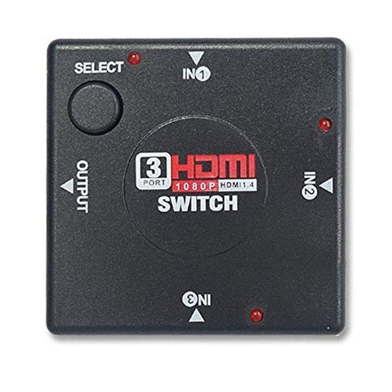 いいスタイルLibra 3ポートHDMIセレクター 3入力1出力 HDMI 切替器 DT-HDMIS1 パッシブ型 AVセレクター 4K非対応