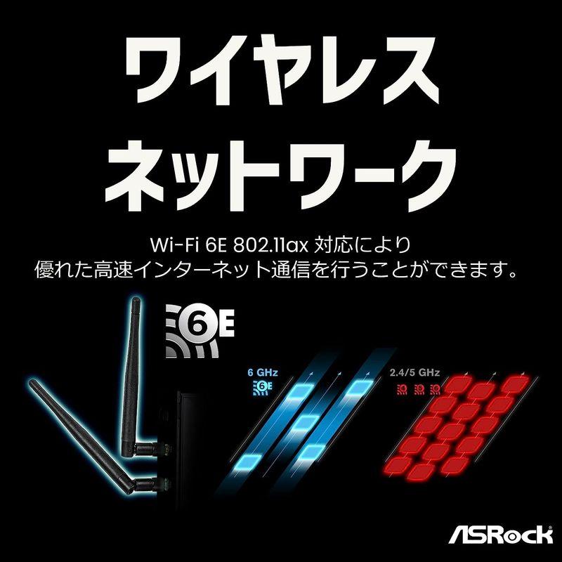 ASRock マザーボード B660M Pro RS/ax Intel B660 シリーズ 第12世代