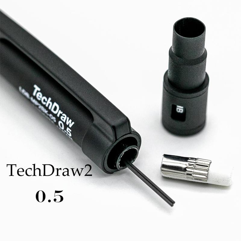 LUDDITE（ラダイト） テックドロー 2 0.5mm 製図用シャープペンシル