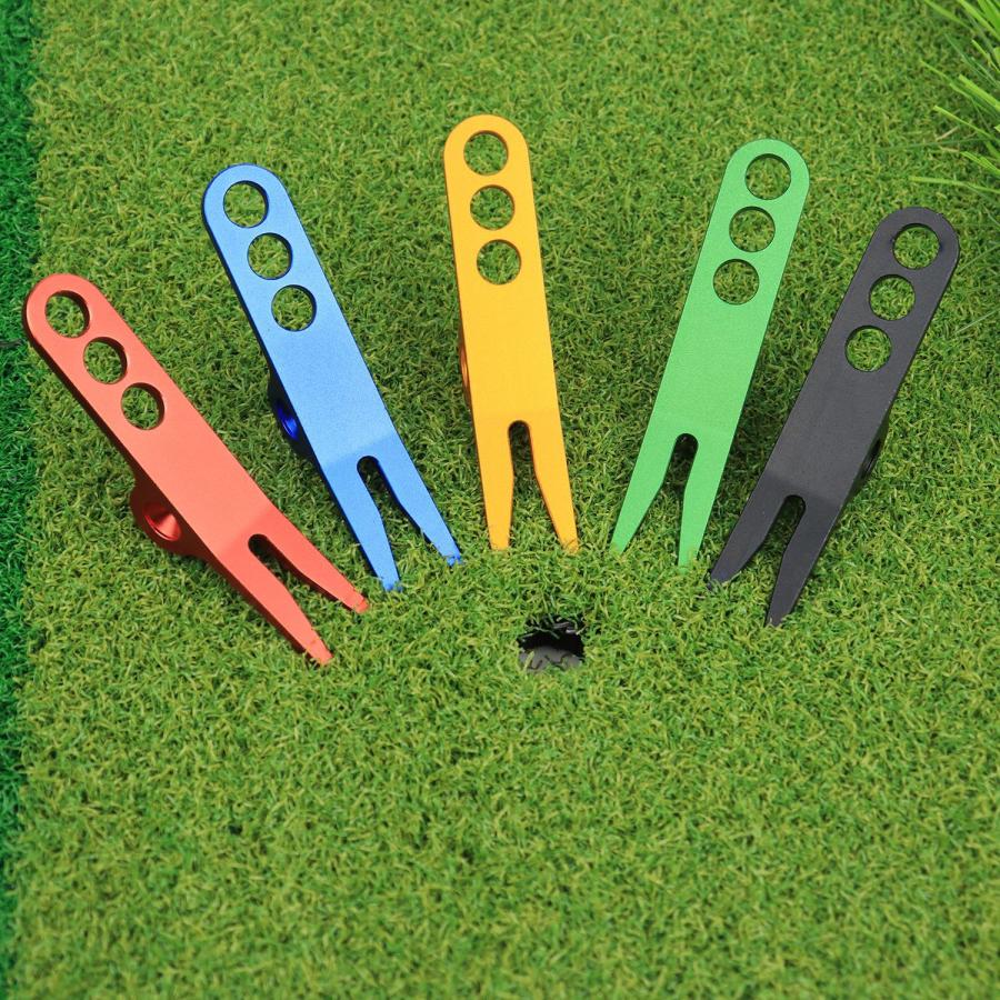 ゴルフ グリーンフォーク 名入れ無料 ゴルフ小物 プレゼント greenfolk 2本刃 ゴルフフォーク 送料無料 ギフト ...