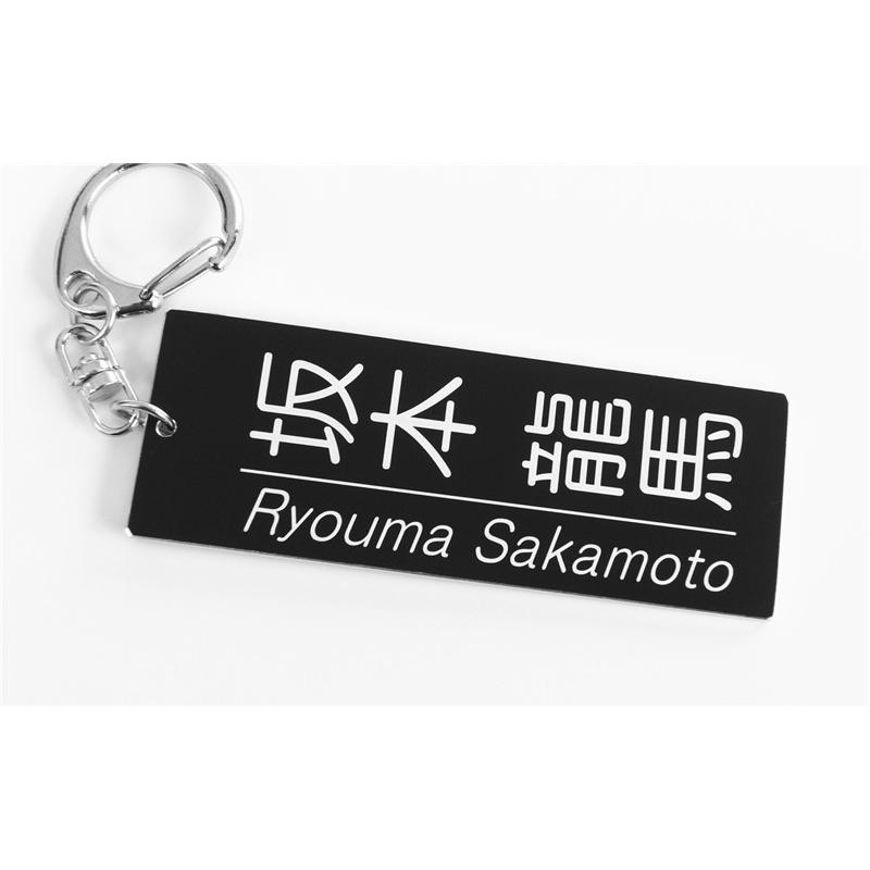 ゴルフ ネームプレート 二列名入れ ネームタグ 両面 レーザー刻印