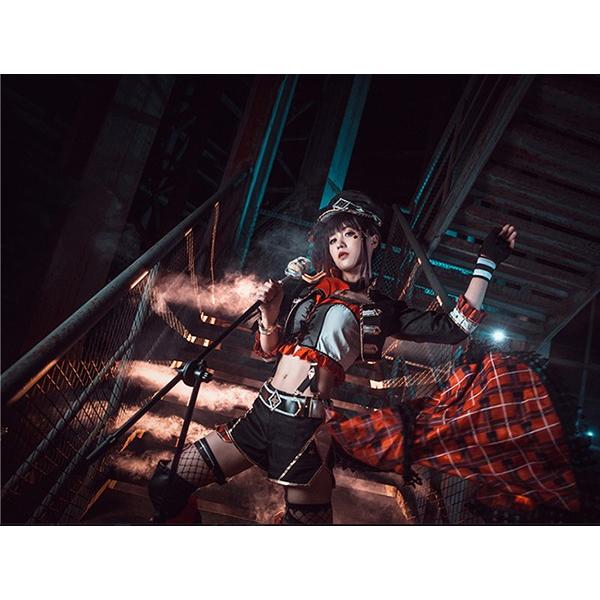 パンクロック編　黒澤ダイヤ　XL ラブライブ　コスプレ　Aqours LoveLive Sunshine ラブライブ サンシャイン スクフェス パンクロック