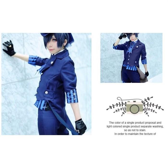 シエル コスプレ衣装 Book of the Atlantic 黒執事 劇場版 コスプレ