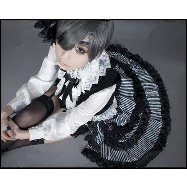 コスプレ衣装 黒執事 シエル?ファントムハイヴ サーカス 豪華セット