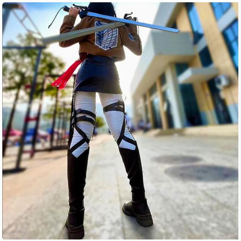 進撃の巨人 コスプレ衣装 アニメ コスチューム 仮装 ウイッグ 靴 立体