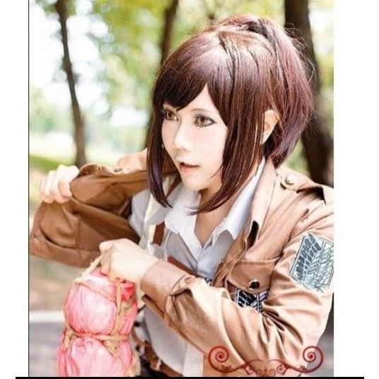 進撃の巨人 コスプレ衣装 アニメ コスチューム 仮装 ウイッグ 靴 立体
