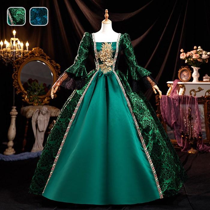 貴族 ドレス 油絵風 お姫様 衣装 カラードレス ロング 宮廷 王族服 お嬢様 舞台衣装 復古 ジュリエット ヨーロッパ ステージ衣装 オペラ声楽 撮影 西洋ドレス レディース ロングドレス 貴族ドレス 中世 貴婦人 ワンピース 演出服 演劇 ハロウィン 女性 ba109n1n1m3 貴族 ドレス 油絵風 お姫様 衣装 カラードレス ロング 宮廷 王族服