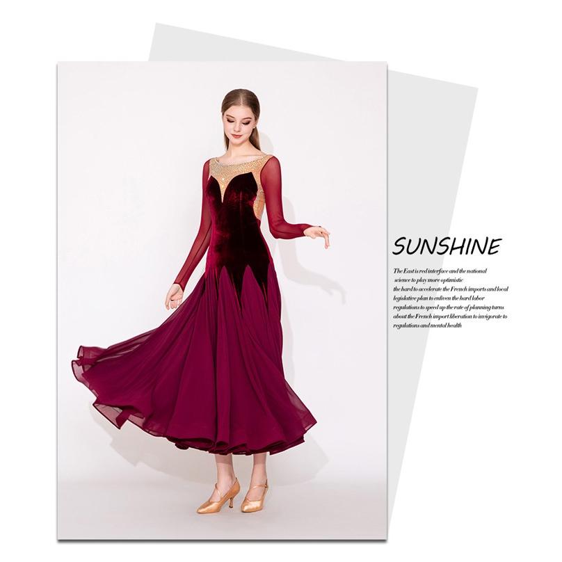 社交ダンス ドレス ダンス衣装 初心者 練習着 競技着 社交ダンス衣装