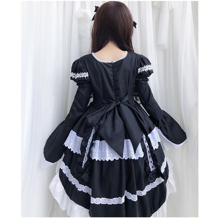 メイド服 コスプレ衣装 新作 メイド ワンピース フィッシュテール Cos コスチューム ハロウィン フリル レディース 可愛い Lolita Cm003t2 イツモストア 通販 Yahoo ショッピング