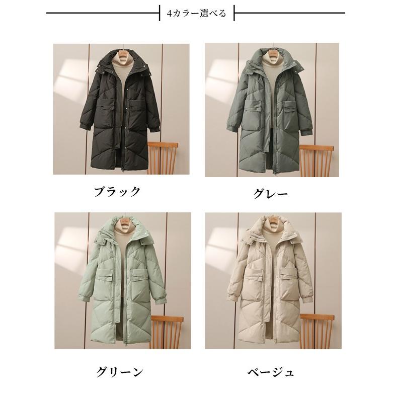 ダウン90％ ダウンコート レディース ハーフ丈 ハーフコート