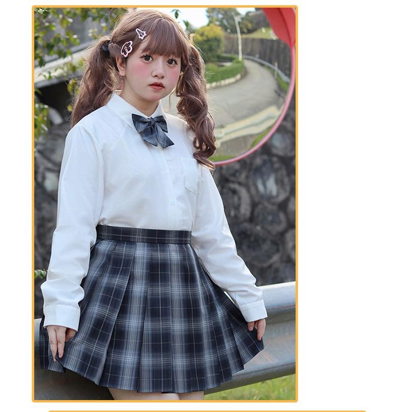 2L-8L スカート チェック柄 大きいサイズ スクールスカート プリーツ