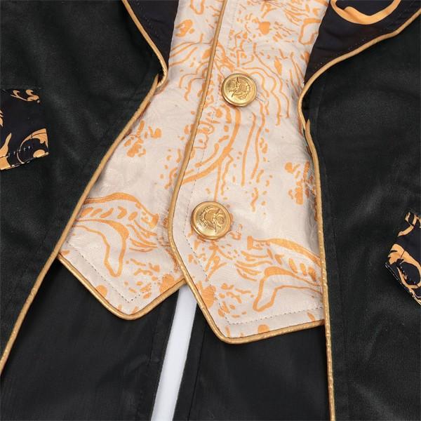 メンズ ジャケット アウター ベルベット 大きいサイズ ミモレ丈 王子様