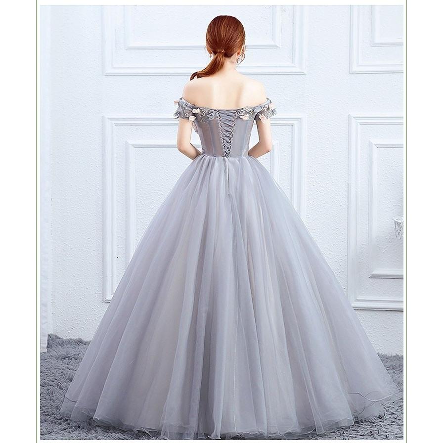 【送料無料】豪華な ロングドレス オフショルダー 演奏会 ピアノ 発表会  演奏会用ドレス ステージ 大きいサイズ 大人 ステージ衣装 締め上げ カラードレス 舞台衣装 ロングドレス 演奏会 他と被らない ピアノ 発表会 大人 ステージ衣装