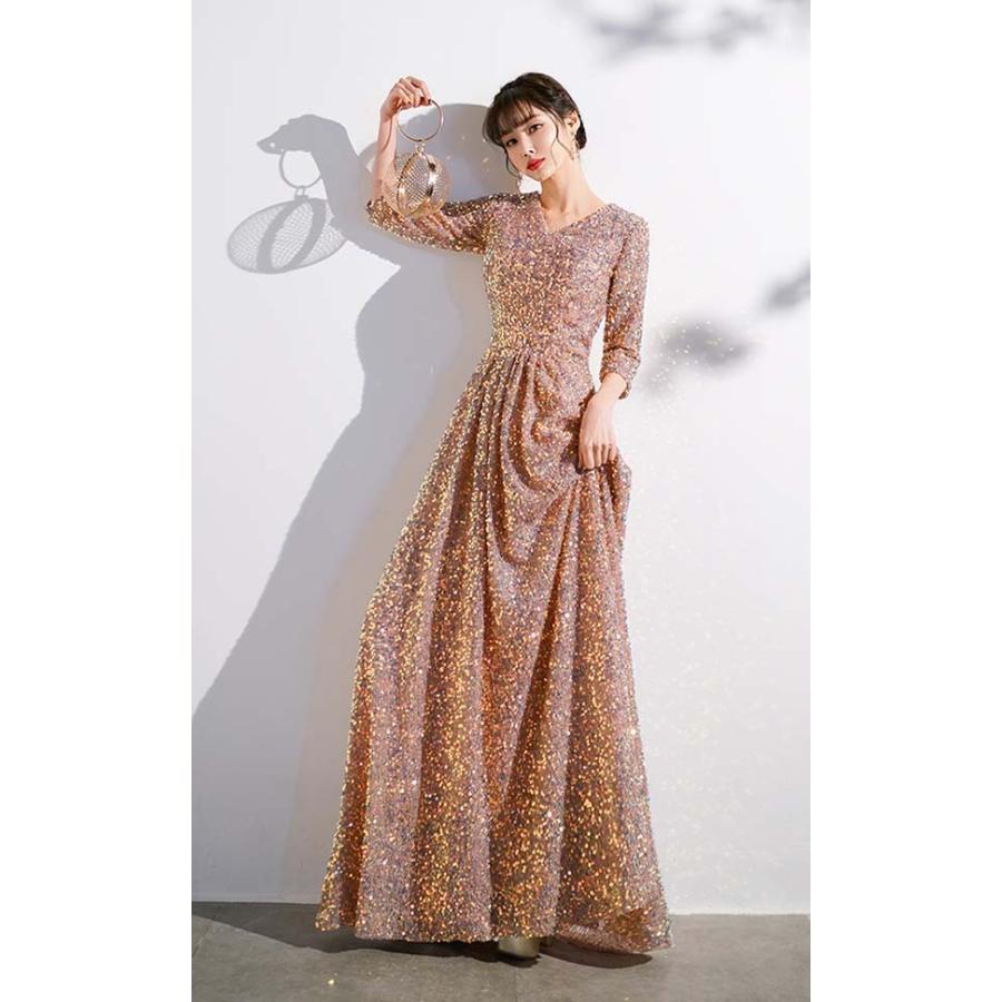 ドレス 大人 ピアノ 発表会 ロングドレス 演奏会 結婚式 母親