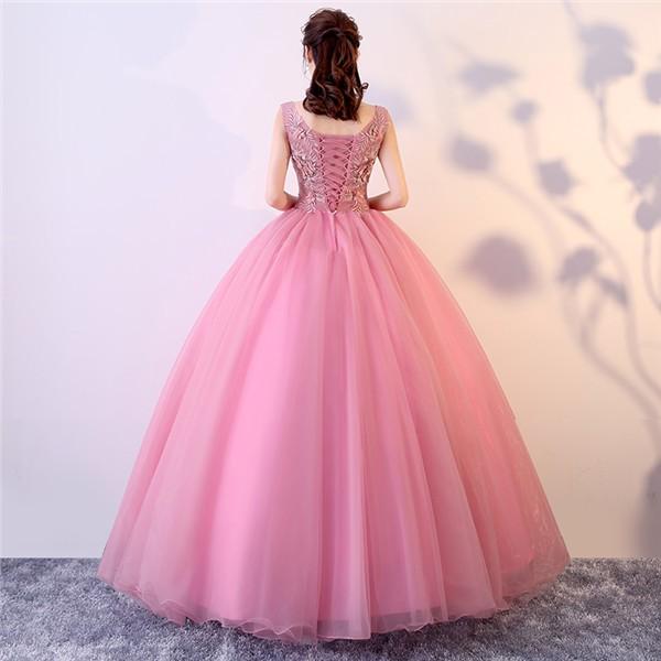 カラードレス ウェディングドレス ロング 演奏会 ピアノ 発表会 大人 ステージ衣装 大きいサイズ ピンク フォーマル 体型カバー 大人用 ラウンド コンサート Da3d3 イツモストア 通販 Yahoo ショッピング