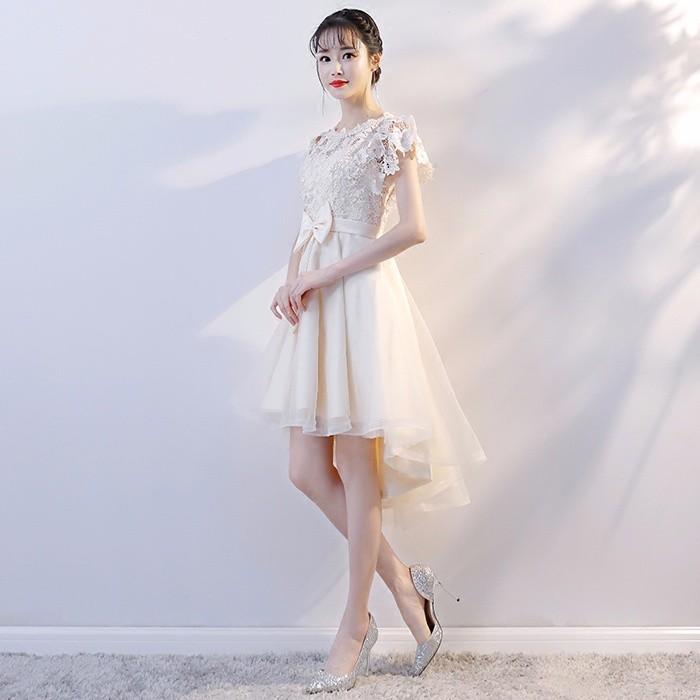 パーティードレス レディース ワンピース Aライン フィッシュテール