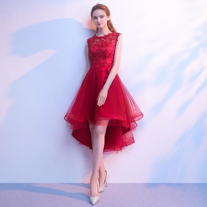 パーティードレス 結婚式 二次会 ワンピース フィッシュテール