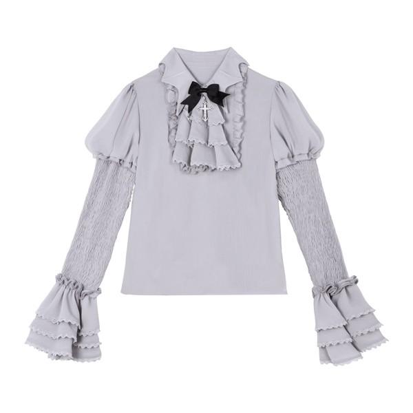 ロリータ コスチューム ハロウィン ブラウス スカート パンツ