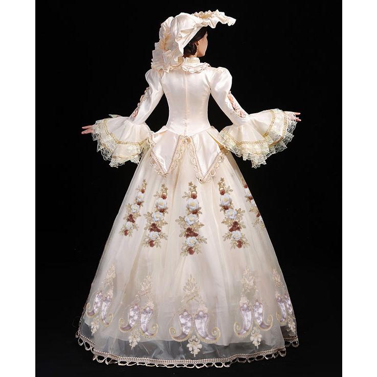 貴族 ドレス ステージ衣装 舞台衣装 オペラ声楽 中世貴族風 お姫様