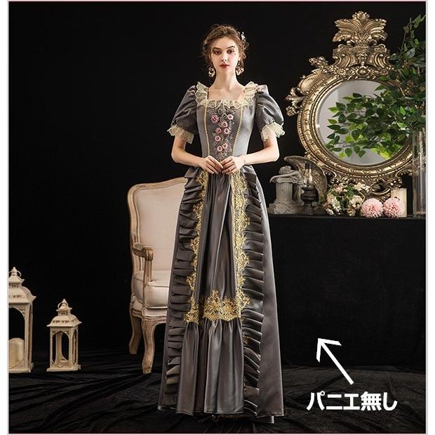 貴族 ドレス ステージ衣装 舞台衣装 オペラ声楽 中世貴族風 お姫様