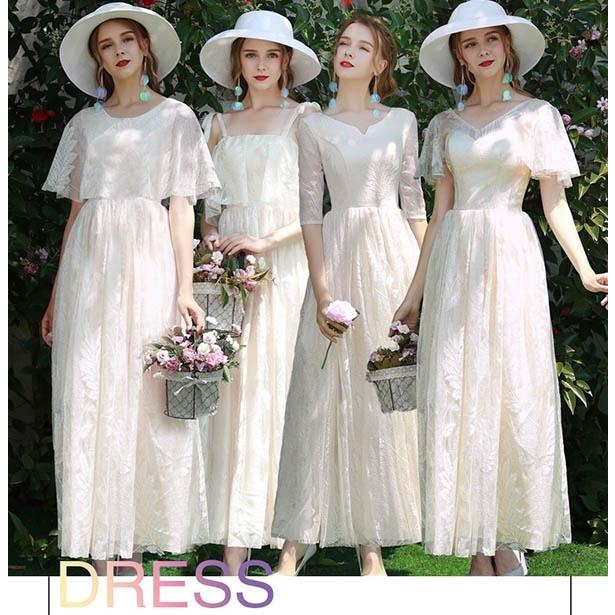 ブライズメイド ドレス ロング ハワイ 結婚式 リゾートワンピ お揃い 大きいサイズ パーテイー フォーマル 二次会 発表会 ゲスト キャミソール Da774s1 イツモストア 通販 Yahoo ショッピング