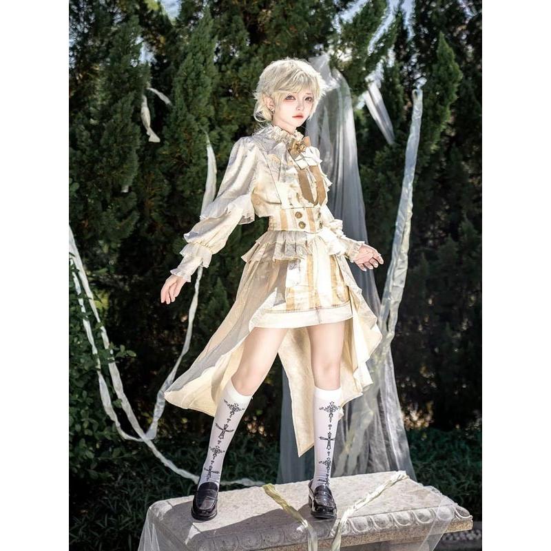 王子風ロリータ 皇子系 少年装 男装 王子装 王子系 ゴスロリ服