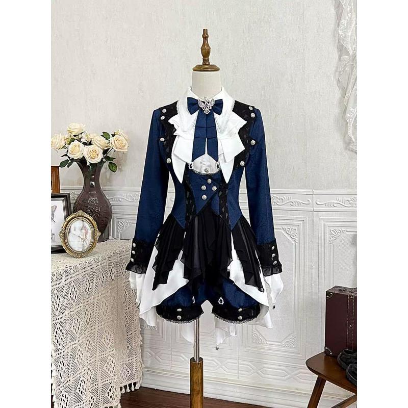 王子風ロリータ 皇子系 少年装 3点セット 上品 エレガント 男装 王子装