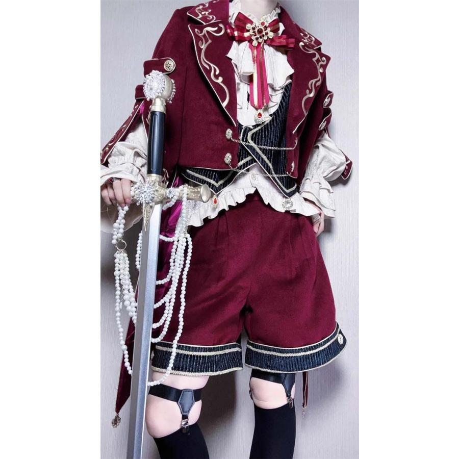 王子・皇子風ロリータ 王子系ロリィタ セーラー風ジャケット 少年装 コンカフェ向け｜WithU