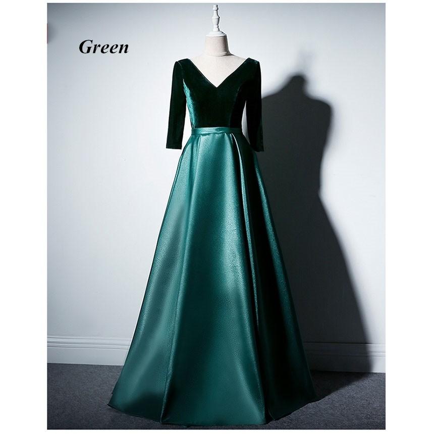 演奏会用ドレス ロング 演奏会 ピアノ 発表会 パーティードレス 大きい