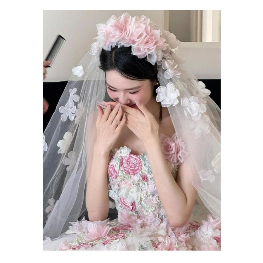 花嫁 ウェディングドレス 白ドレス ロング ドレス 大人 ピアノ 発表会 ロングドレス 大きいサイズ 演奏会 演奏会用ドレス ピアノ発表会 結婚式 高校生_8
