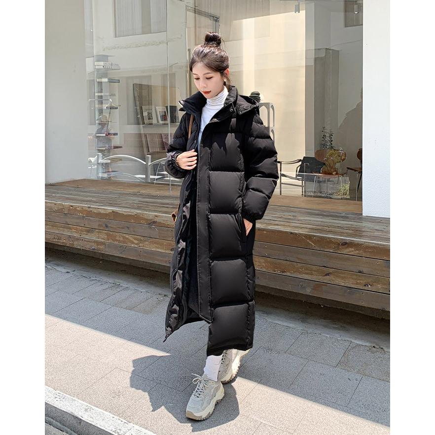 ダウンコート フード付き ベンチコート レディース ダウン ロング コート アウター ジャケット 冬 ロングダウンコート おしゃれ シンプル 防寒 小さいサイズ 柔らかい 防寒性 冬服 防寒着 あったか 暖かい ブラック 黒 ダウンコート フード付き ベンチコート レディース ダウン ロング