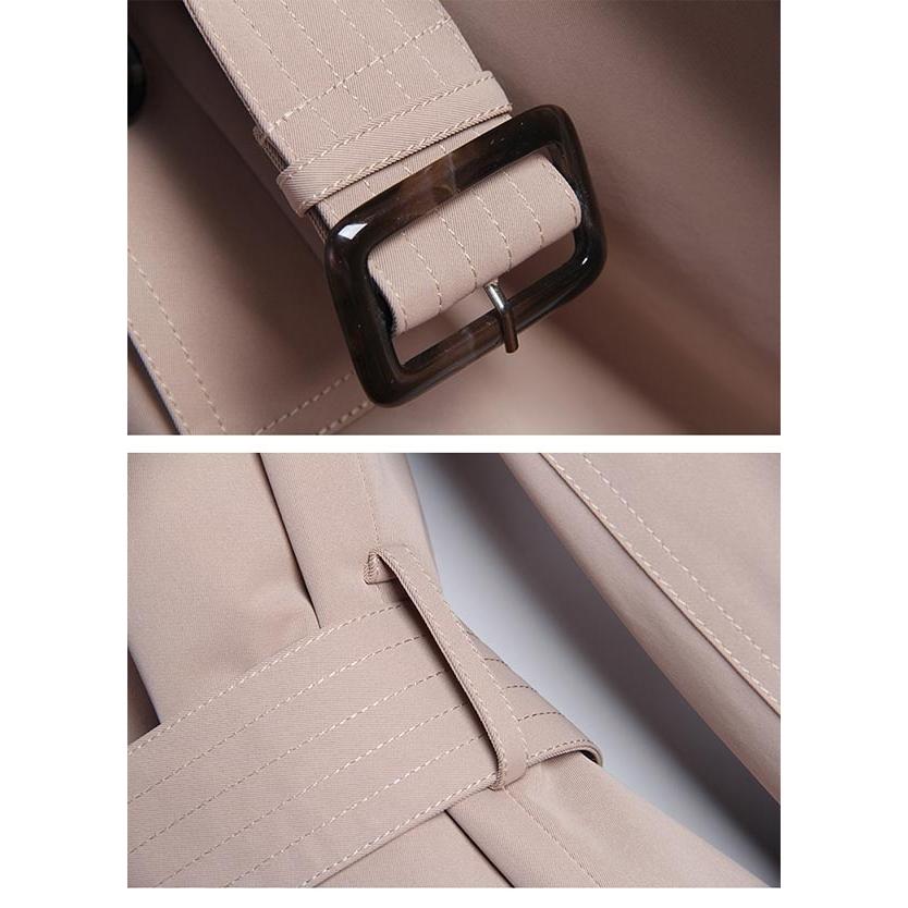 S~6XL トレンチコート メンズ 大きいサイズ ショート 男性用 ベルト付